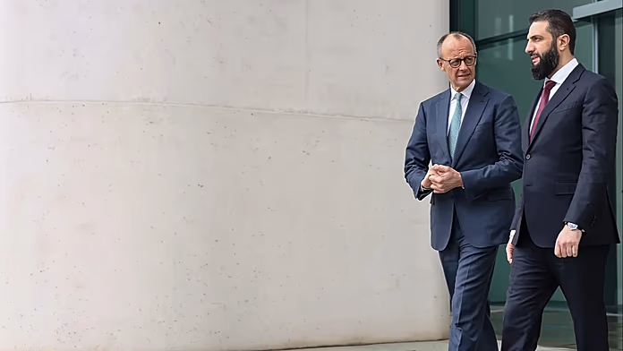 Germany and Syria 'working jointly' on refugee returns, Chancellor Friedrich Merz says