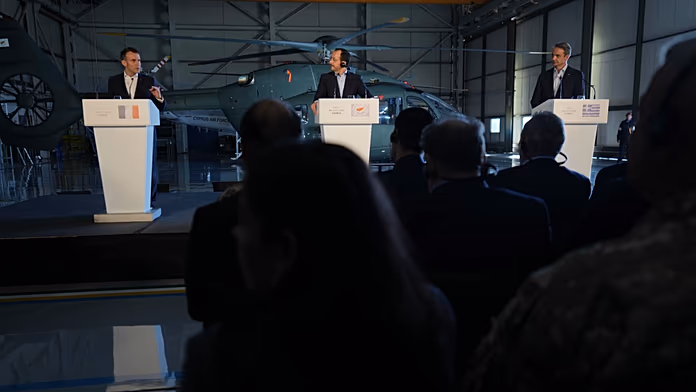 Trilateral meeting in Paphos:  'Any attack on Cyprus is an attack on Europe'