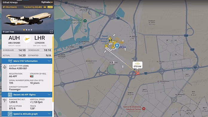 Iran war: Etihad Airways resumes some flights from Abu Dhabi