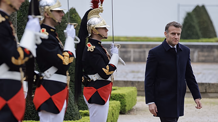 Macron says France could join Hormuz ship escorts once situation 'calmer'