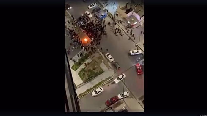 Watch: Gunshots scatter crowd during Chaharshanbe Suri celebrations in Tehran