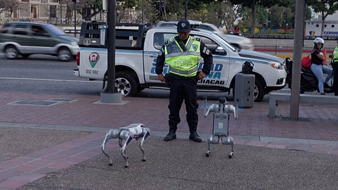 Venezuela deploys robotic dogs for patrols in Caracas