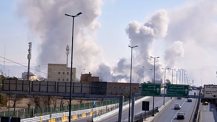 Iran claims it hit US tanker as Israel launches fresh strikes on Tehran