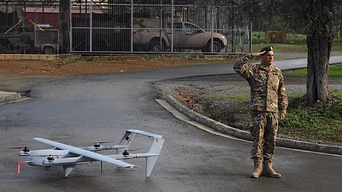 Britain says drone hit its military base in Cyprus, the first impact of Mideast conflict in Europe