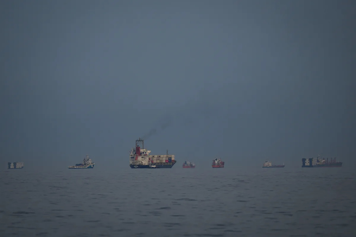 About 90 ships cross the Strait of Hormuz as Iran exports millions of barrels of oil despite the war