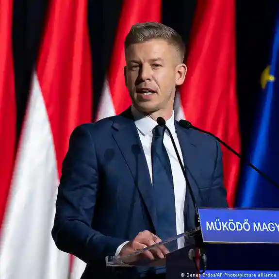 Hungarian opposition leader accuses Orban of inviting Russian military intelligence to influence elections