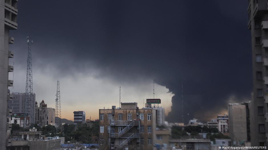 Israel strikes oil storage sites near Tehran