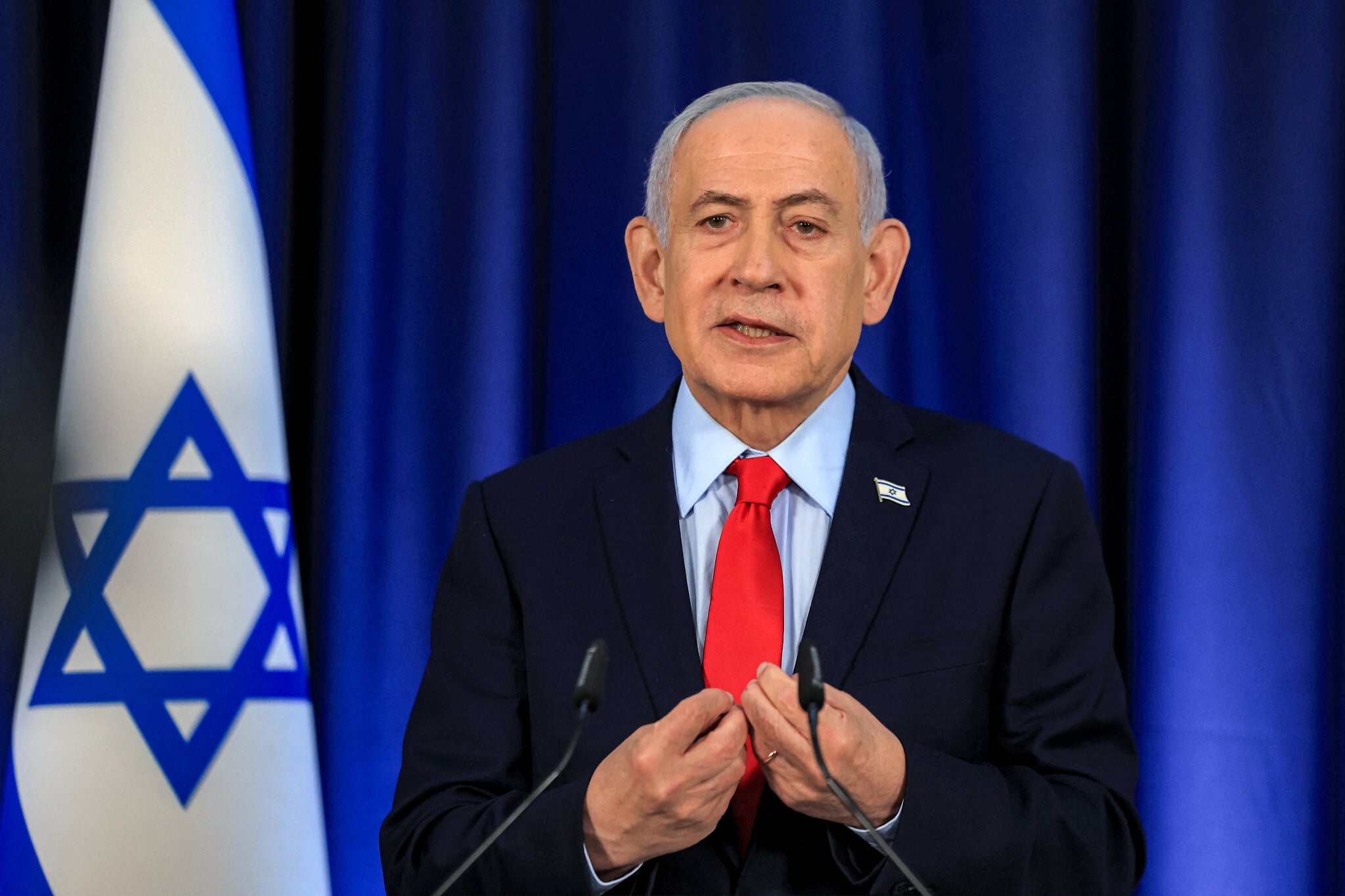 Netanyahu transcript: ‘We have to be more powerful than the barbarians, or they will crash our gates, destroy our societies’