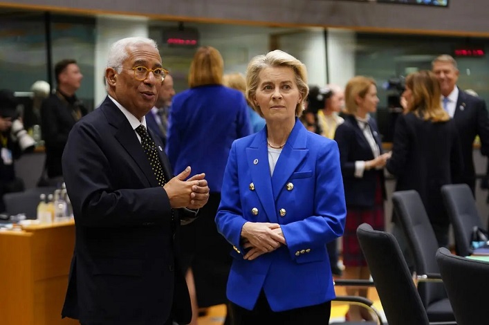 Costa and von der Leyen give their assurance that Ukraine will receive the EU’s €90B loan despite Orban’s veto.