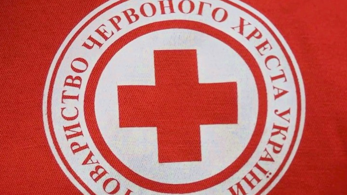 Ukrainian Red Cross working in Kyiv region after Russian air strike