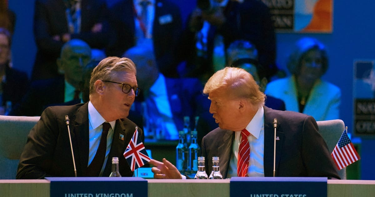 UK’s Starmer breaks with Trump on Iran – POLITICO