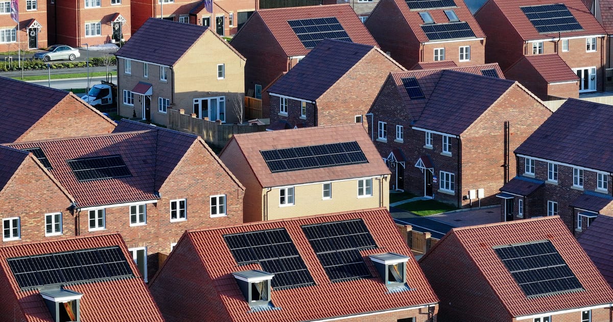 UK set to publish green homes plan amid Iran energy shock – POLITICO