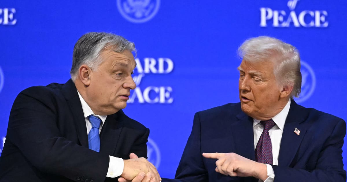 Trump affirms ‘total endorsement’ of Orbán ahead of Hungary election – POLITICO