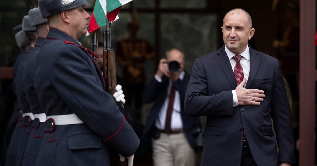 Ex-Bulgarian President Radev tipped to win general election with new coalition – POLITICO