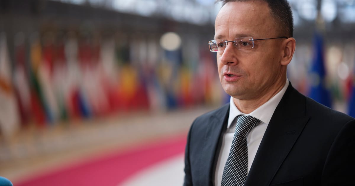 Hungary’s foreign minister admits speaking to Russia before and after EU meetings – POLITICO