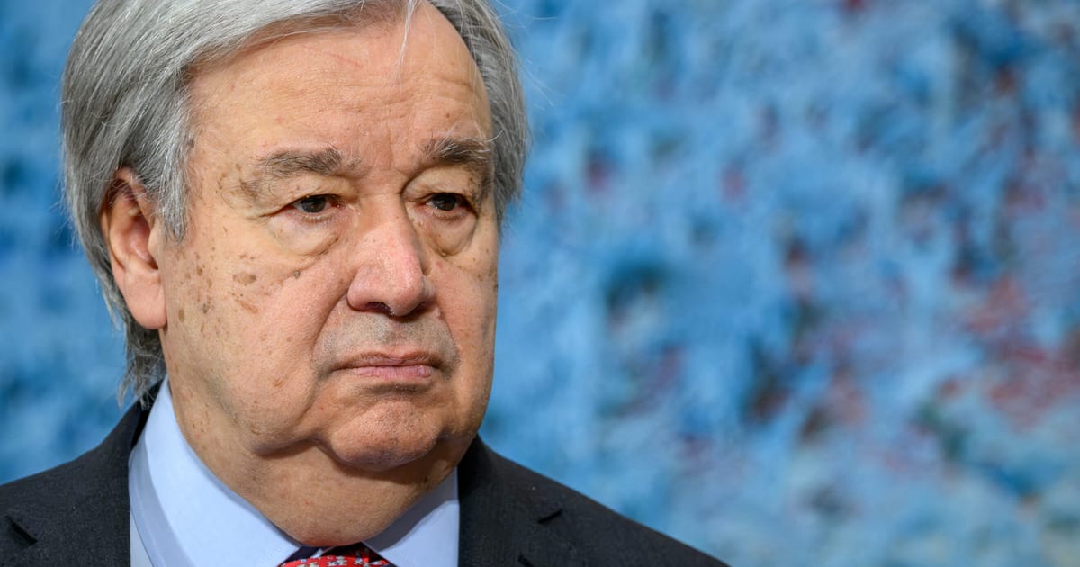 UN Secretary-General António Guterres to attend EU leaders’ summit – POLITICO