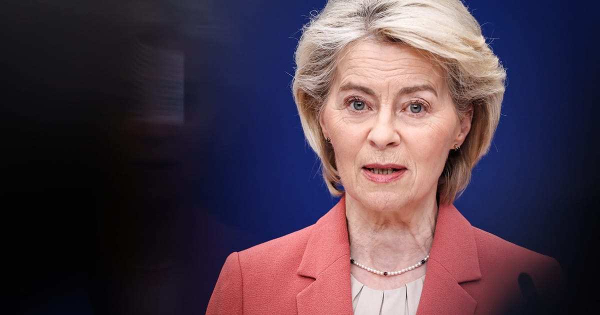 EU chief von der Leyen calls for regime change and shift to democracy in Iran – POLITICO