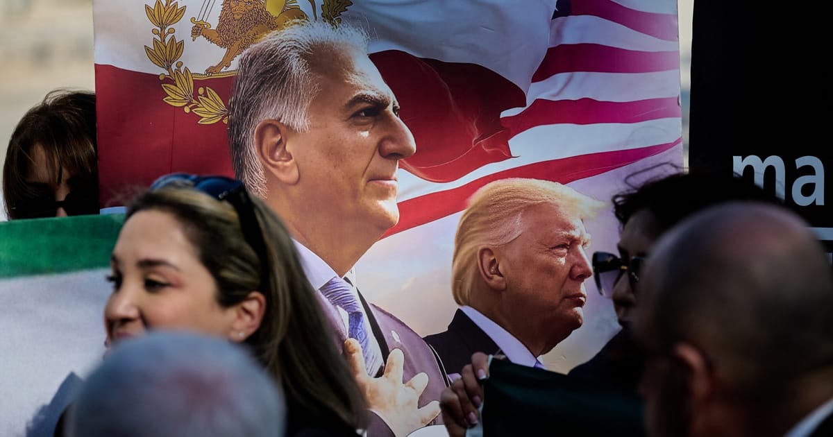 Iran’s exiled prince tells Europe to get off the fence and back the war – POLITICO