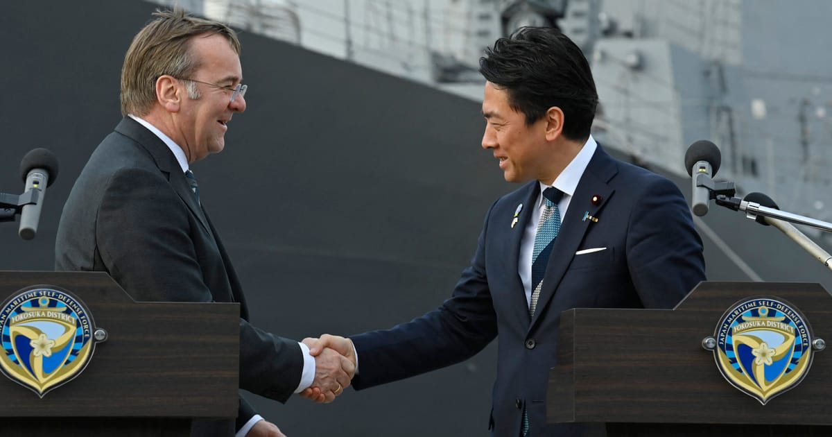 Germany pushes new military cooperation deal with Japan – POLITICO