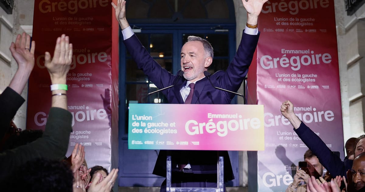 Socialist Emmanuel Grégoire on track to win Paris mayoral race – POLITICO