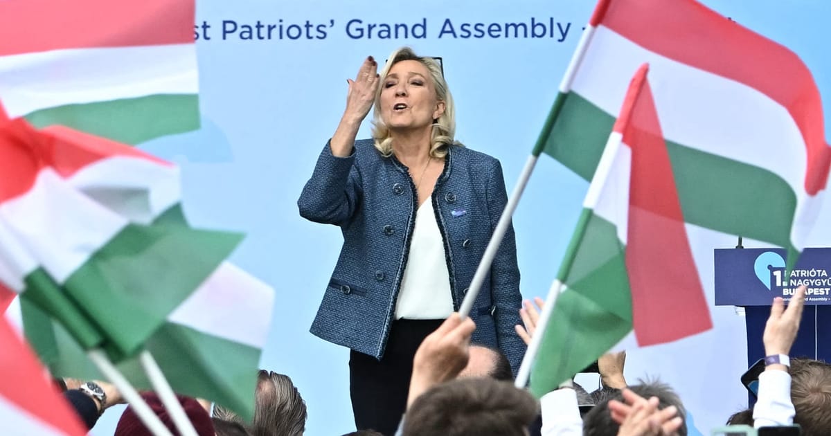 ‘Good decision.’ Le Pen supports Hungary blocking EU’s Ukraine loan