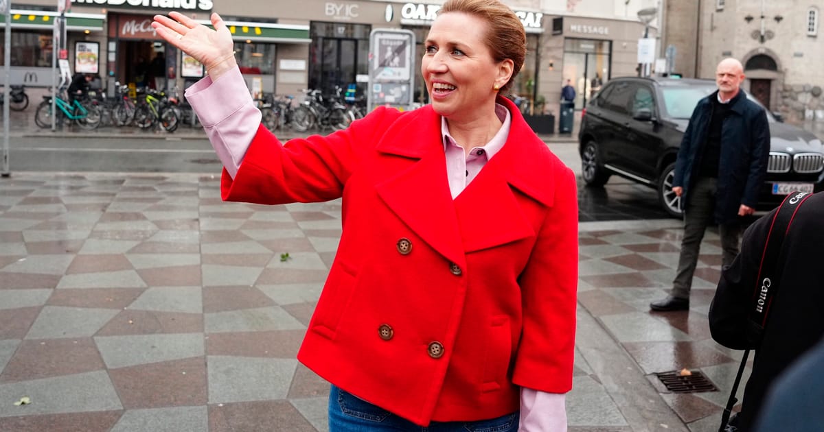 Exit poll says Frederiksen is on track to win after Trump clash – POLITICO