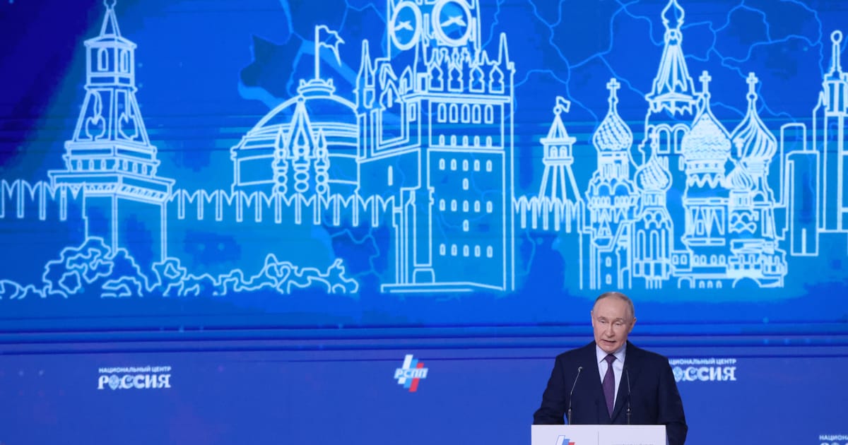 Putin denies asking business leaders to finance the war in Ukraine – POLITICO