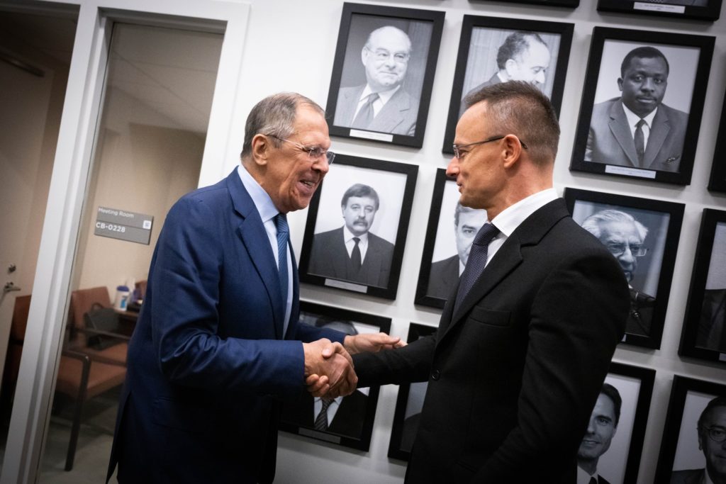 Hungary’s Foreign Minister briefed Lavrov on EU meetings in real Time, European security official says