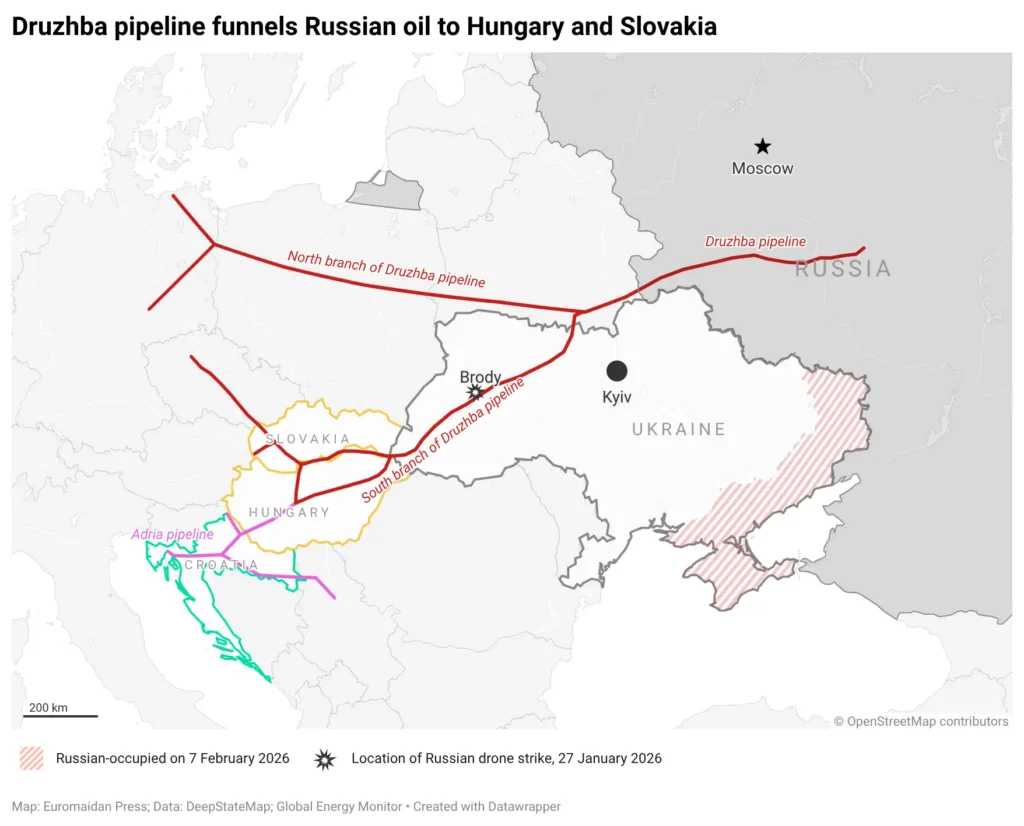 Hungary’s MOL took 35,000 tonnes of Ukrainian crude—then Budapest blamed Kyiv for a shutdown
