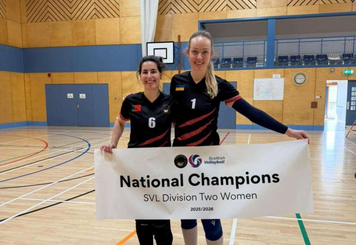 Players from Portugal and Ukraine now based in Inverness help Glasgow club become Scottish Second Division champions