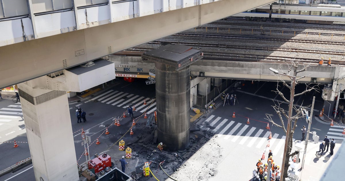Giant underground pipe mysteriously rises over 30 feet, bursting through road in Japan: “I can’t believe this”