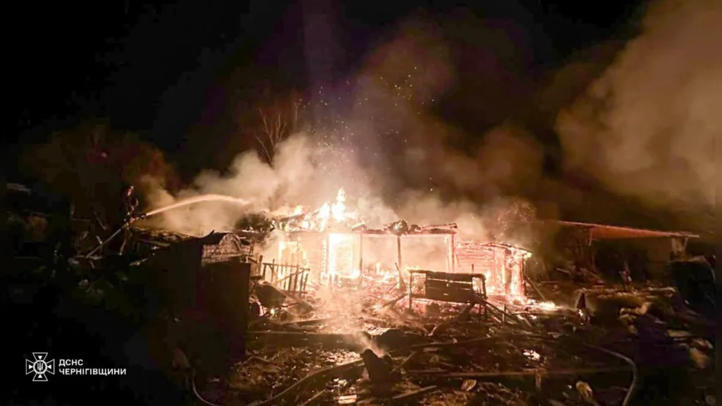 Russia kills 15-year-old girl in drone strike on Chernihiv Oblast as 94-UAV overnight assault hits 11 locations across Ukraine