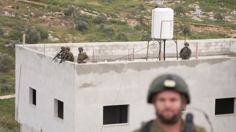 Israeli military suspends battalion involved in assaulting, detaining CNN crew in West Bank