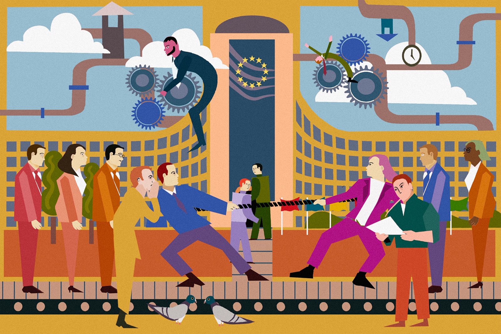 The battle to staff Brussels