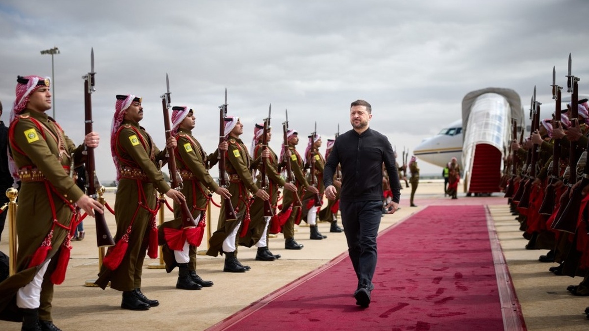 Zelenskyy discusses security and mutual support with leaders of four countries during Middle East visit