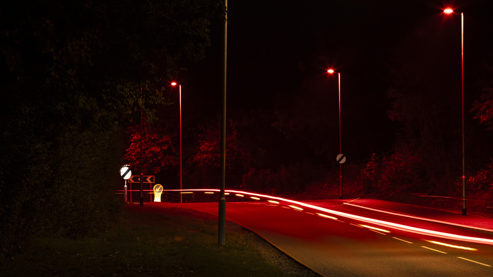 Denmark’s Red Streetlights Look Strange, But There’s A Smart Reason For Them