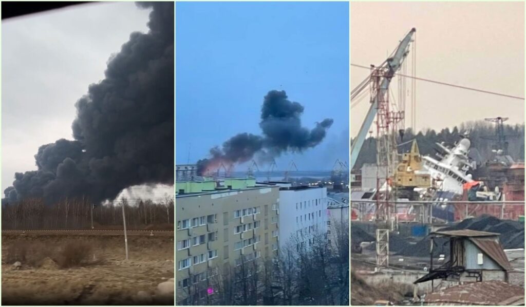 Ukraine’s drones reached a Russian gas plant near the Estonian border — and a ship near Finland