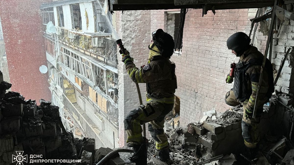 Twelve people, incl two children, injured in Dnipro – authorities