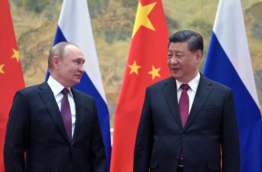 Beijing and Mosow appoint themselves defenders of rules-based global order amid two wars