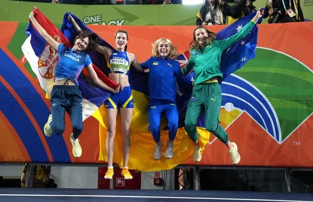 Ukraine’s historic high jump triumph at the World Indoor Championships: Maguchikh wins gold, Levchenko takes silver