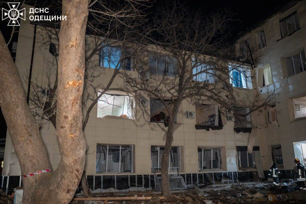 Russian Shahed drones struck maternity hospital in Ukraine’s Odesa. 80 people were inside facility at time of attack