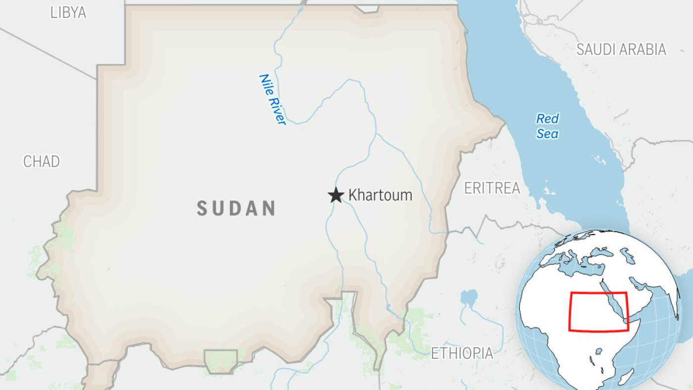 A strike on a hospital in Sudan killed at least 64 people, WHO says : NPR