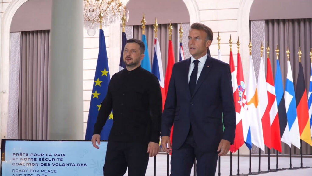 Zelenskyy tells Macron Ukrainian forces held all key defensive lines this winter, urges Europe to deliver on €90 bn promise