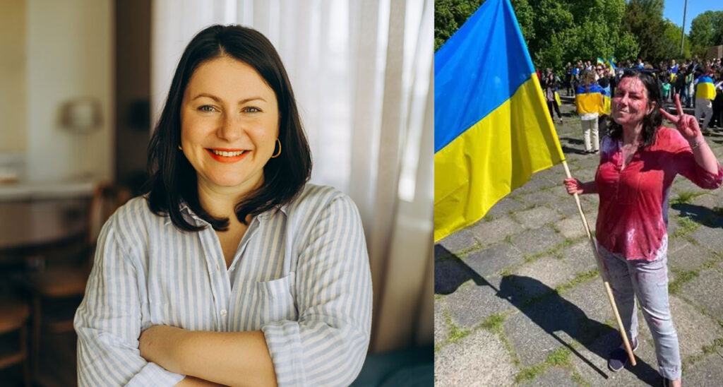 Russia sentenced a Ukrainian journalist to 13 years for a beet juice protest — in absentia. Now it wants her arrested abroad, and Ukraine’s NGOs say it won’t stop there