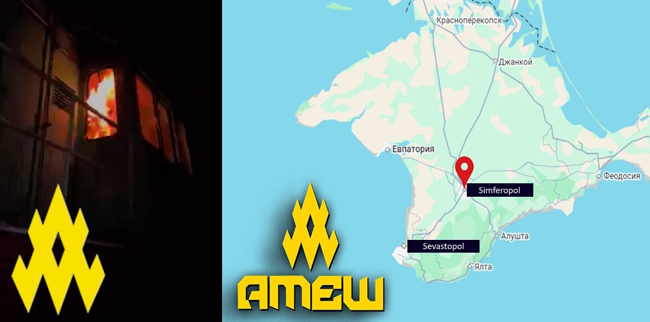 Entire Russian supply shipment derailed before it even moves in Crimea—sabotage lands on symbolic date