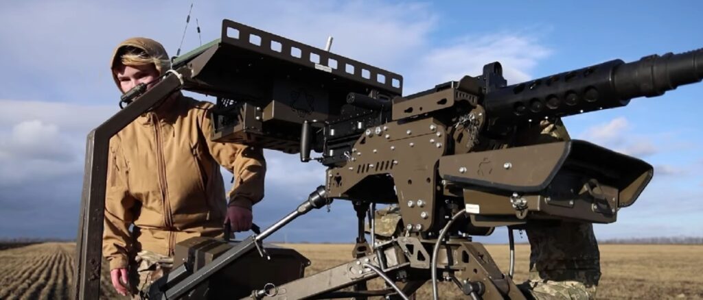 She did hair. Now, she does war driving Droid TW robot through dusty frontline terrain in Ukraine