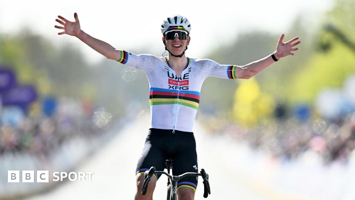 Tour of Flanders winner Tadej Pogacar faces fine for running red light