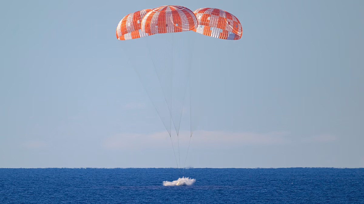 NASA’s Artemis II astronauts back on earth after record-breaking trip around the moon