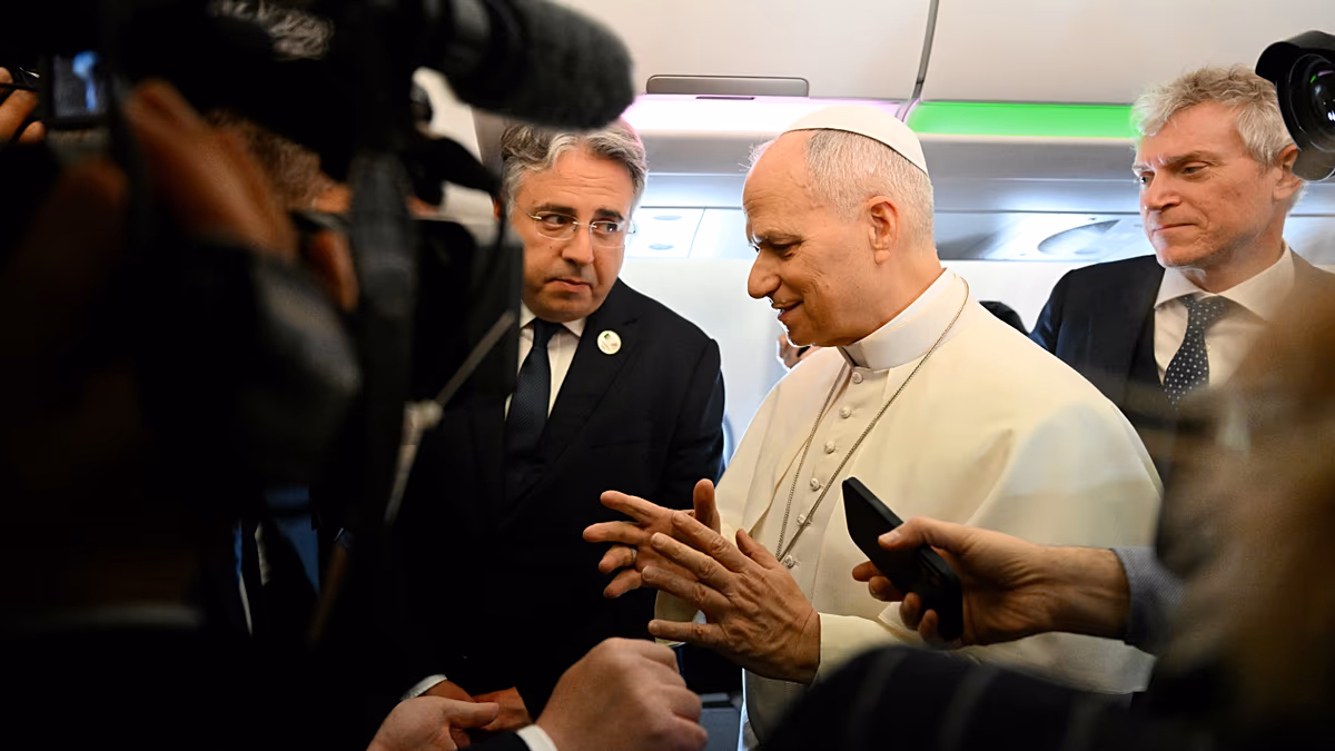 Video. Pope Leo says has ‘no fear’ of Trump administration