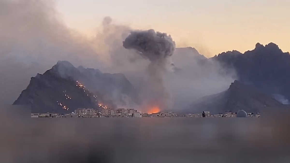 Video. Videos show explosions after a series of strikes hits Isfahan in central Iran